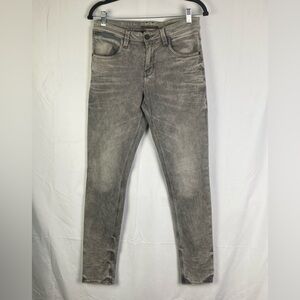 🎄FLASH XMAS SALE!🎁 Americanino St Louis Jeans Gray Button Fly Mens 30 Skinny